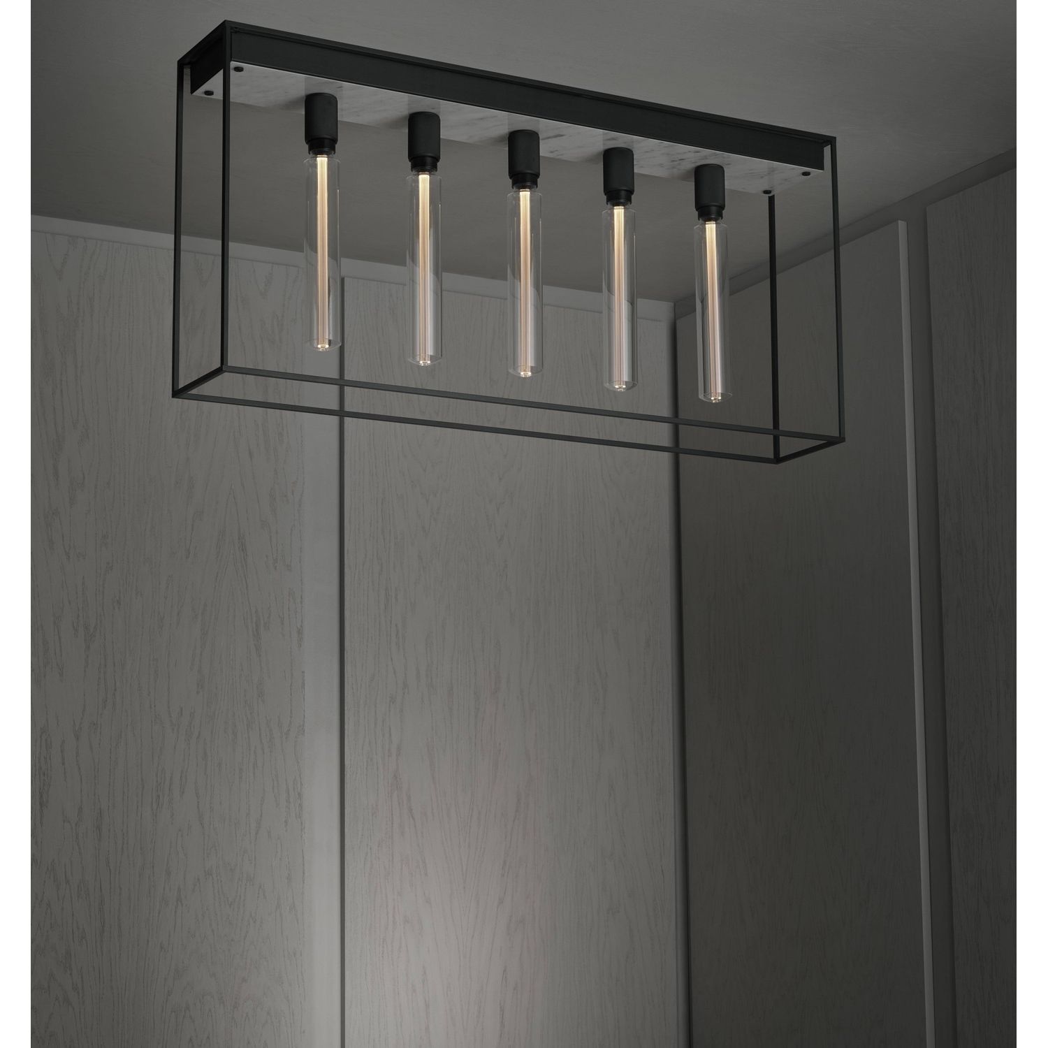 Buster + Punch - NCA-14284 - Five Light Ceiling Mount - White Marble