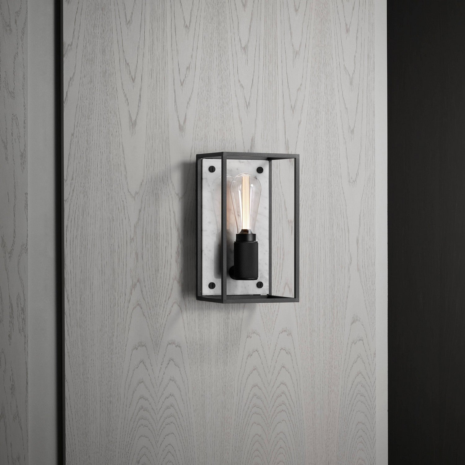 Buster + Punch - NCA-14288 - One Light Wall Sconce - White Marble