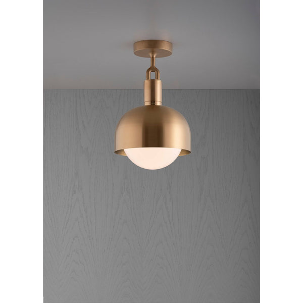 Plafonnier à fourche / Linéaire / Abat-jour / Globe