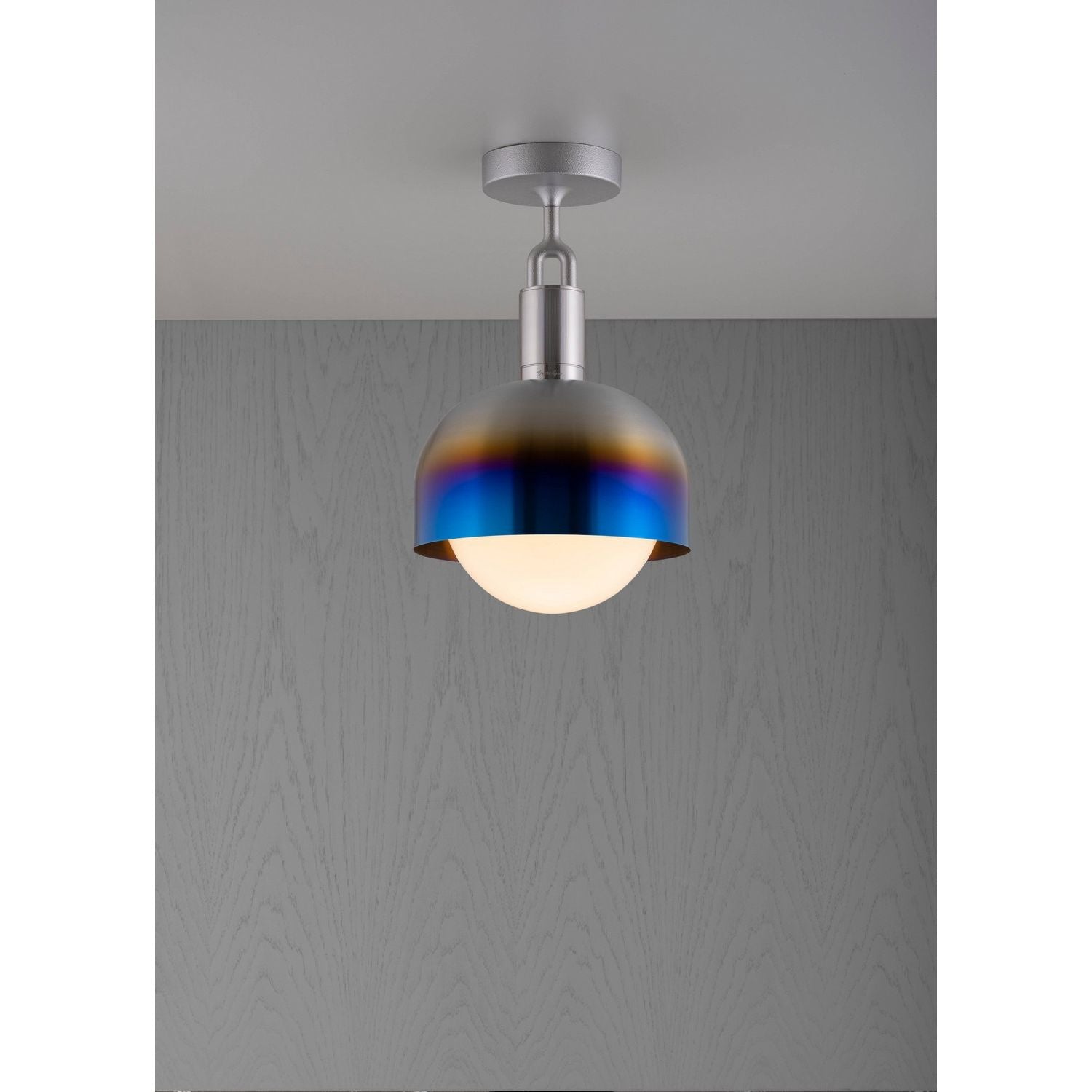 Buster + Punch - NFC-893229 - LED Linear Ceiling Mount - Burnt Steel