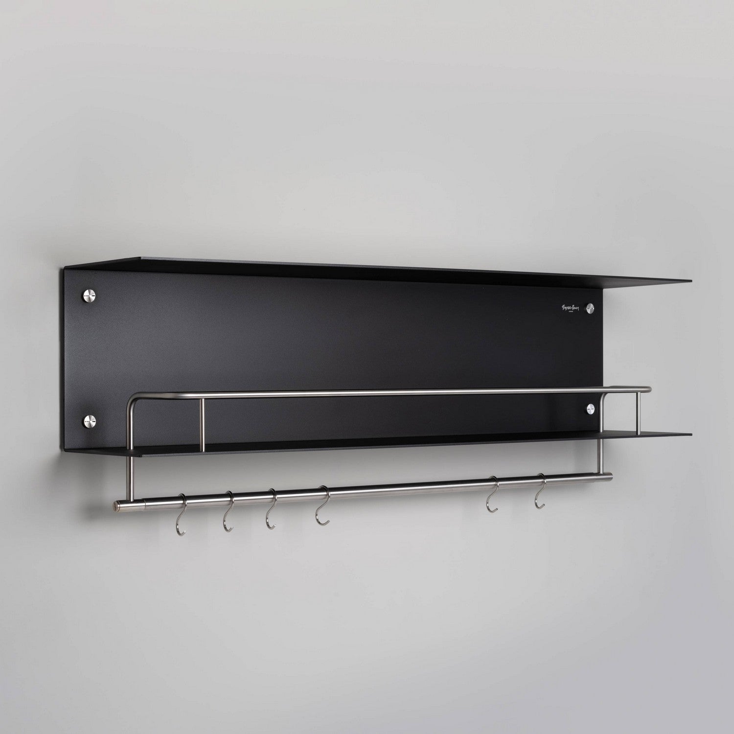 Buster + Punch - USV-041924 - Étagère de cuisine suspendue - Noir / Acier