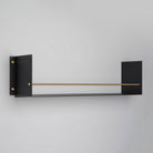 Buster + Punch - USV-061915 - Étagère de cuisine à poutre - Noir / Laiton