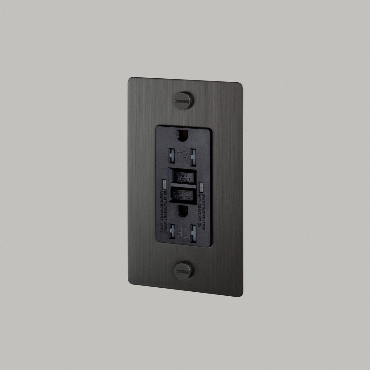 Buster + Punch - NSC-093803 - Duplex Outlet - Smoked Bronze