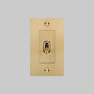 Buster + Punch - NTG-053817 - Toggle Switch - Brass