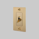 Buster + Punch - NTK-053424 - Toggle Switch - Brass