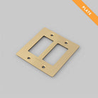 Buster + Punch - NPL-05294 - Plaque murale - Laiton