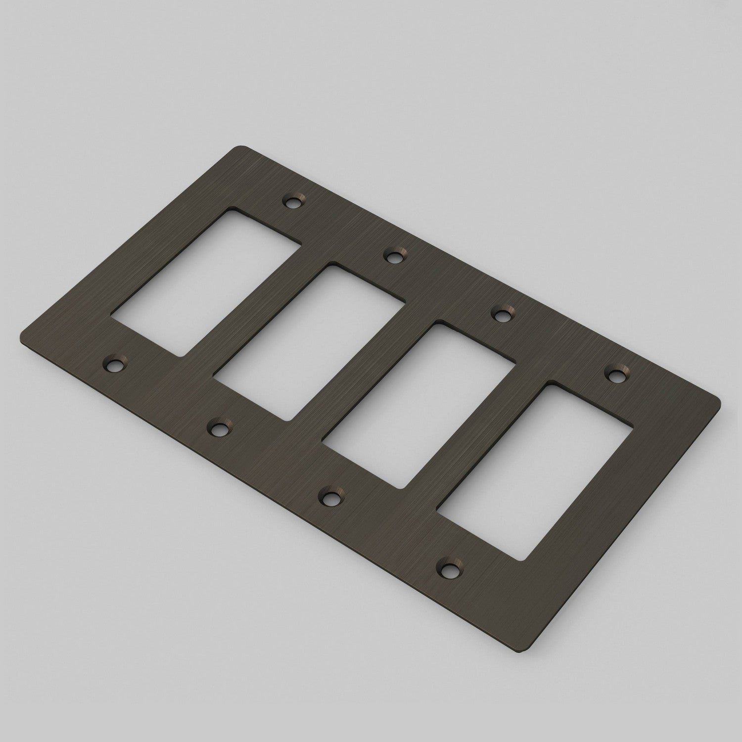 Buster + Punch - NPL-093594 - Wall Plate - Smoked Bronze