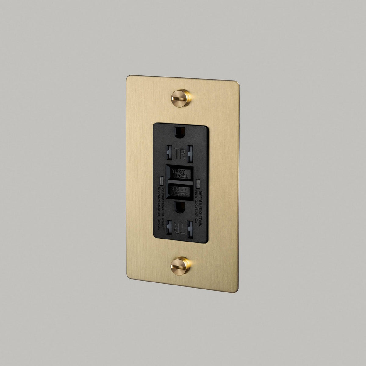 Buster + Punch - NSC-053802 - Duplex Outlet - Brass