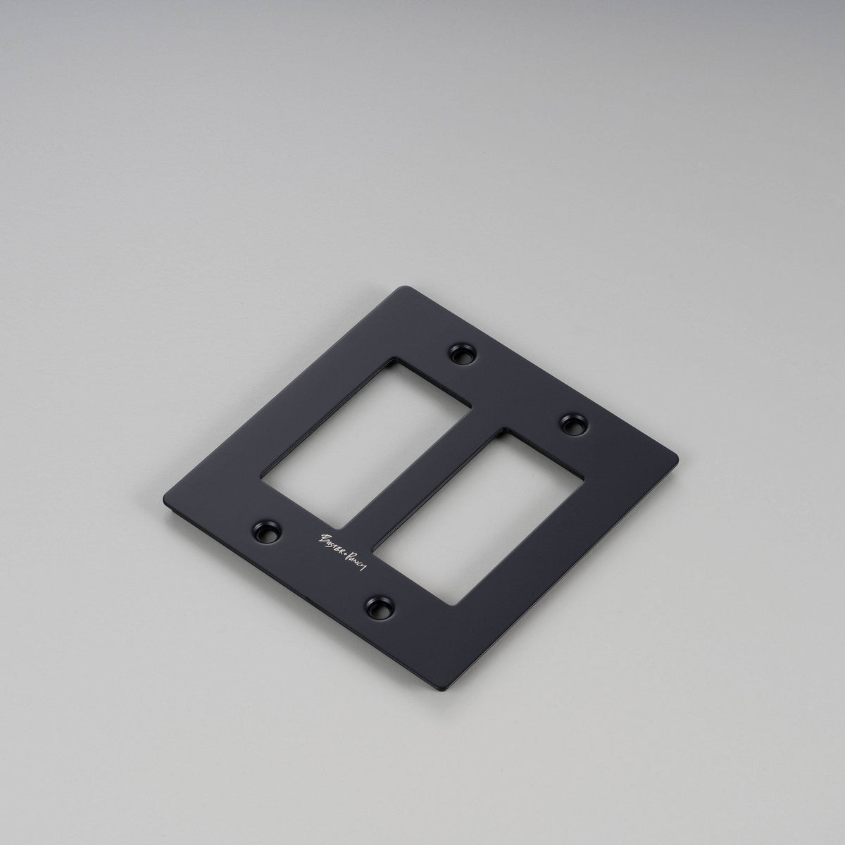 Buster + Punch - NPL-023063 - Wall Plate - Black