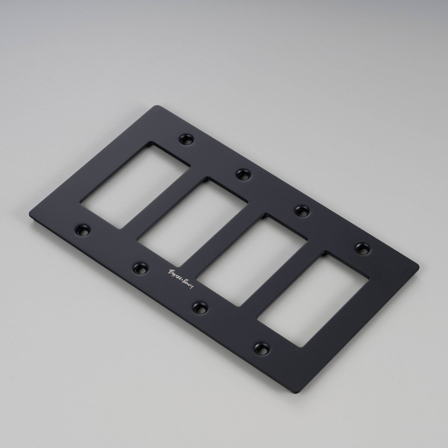 Buster + Punch - NPL-023069 - Wall Plate - Black