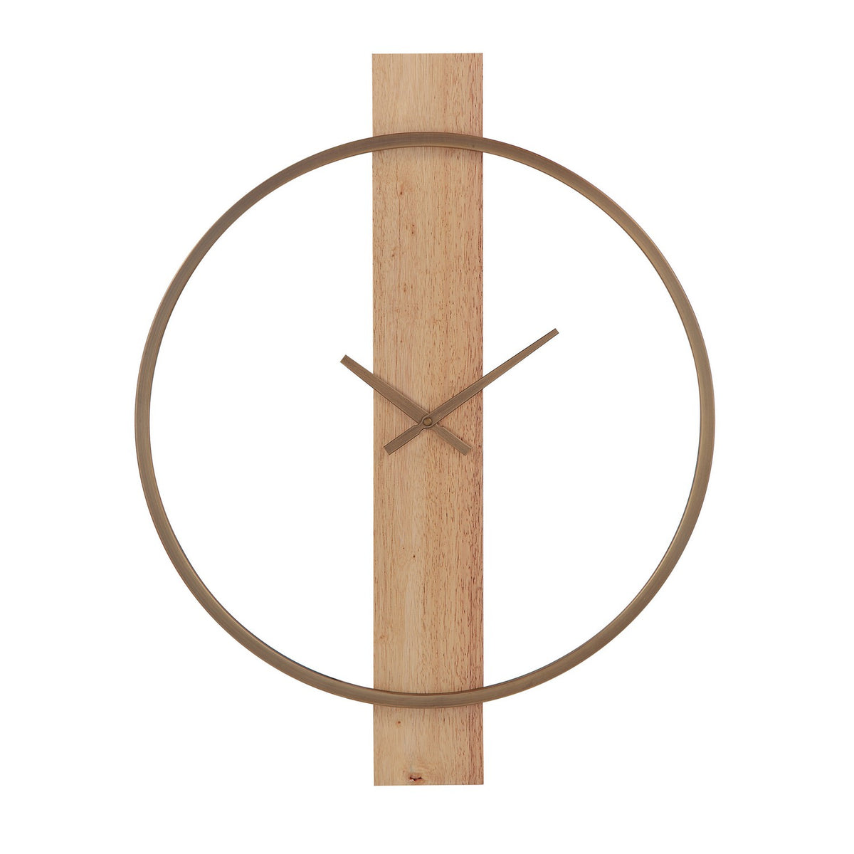 Renwil Canada - CL257 - Wall Clock - Pollux - Antique Brushed Brass