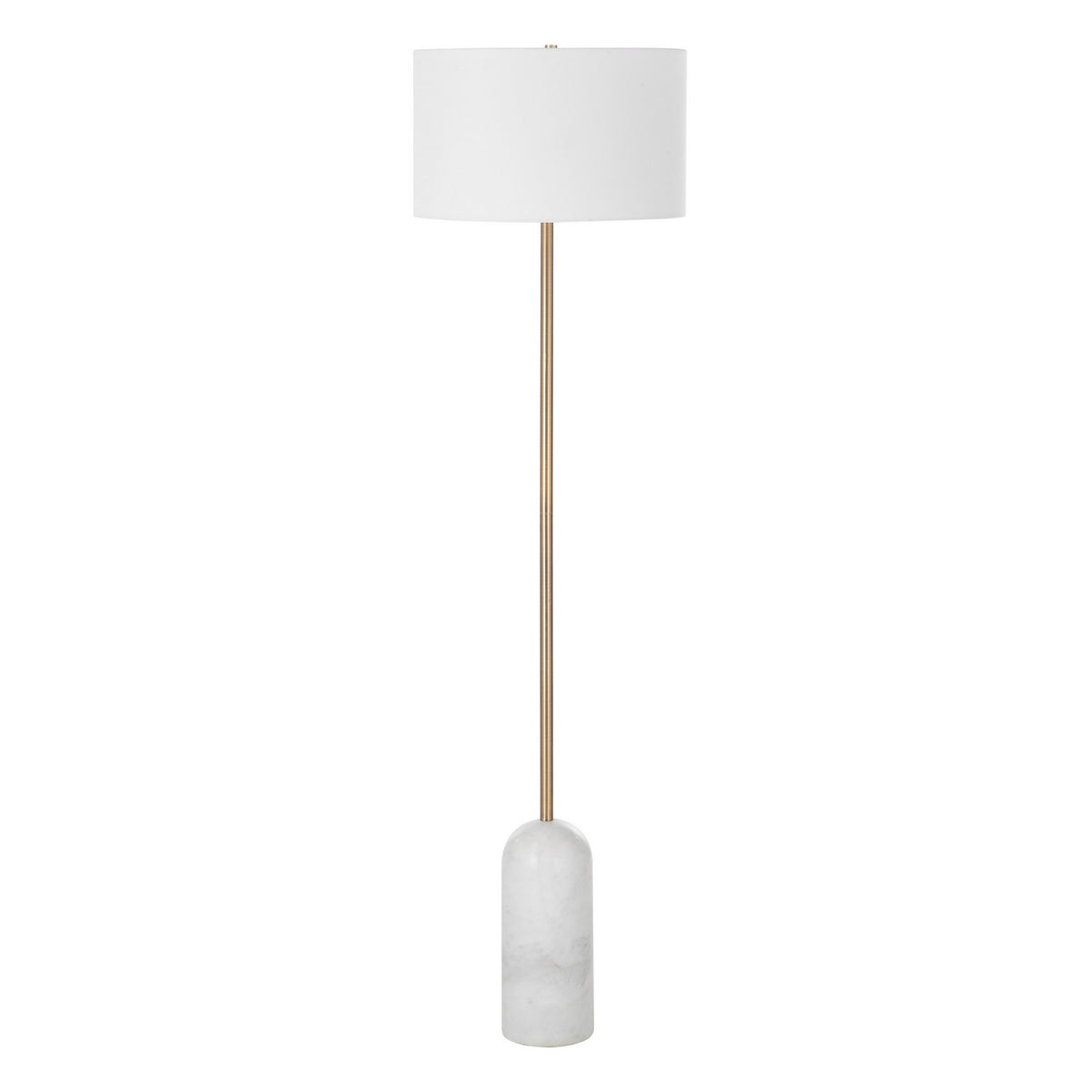 Renwil Canada - LPF3144 - LED Floor Lamp - Lozica - Antique Brushed Brass