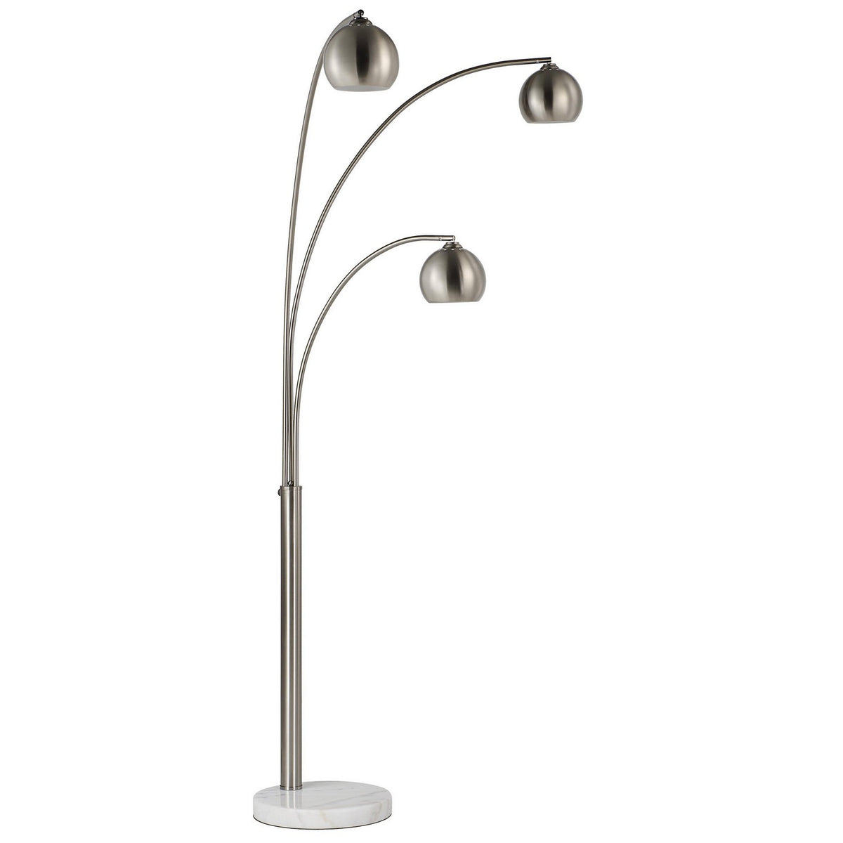 Renwil Canada - LPF3161 - Three Light Floor Lamp - Aguillard - Brushed Nickel