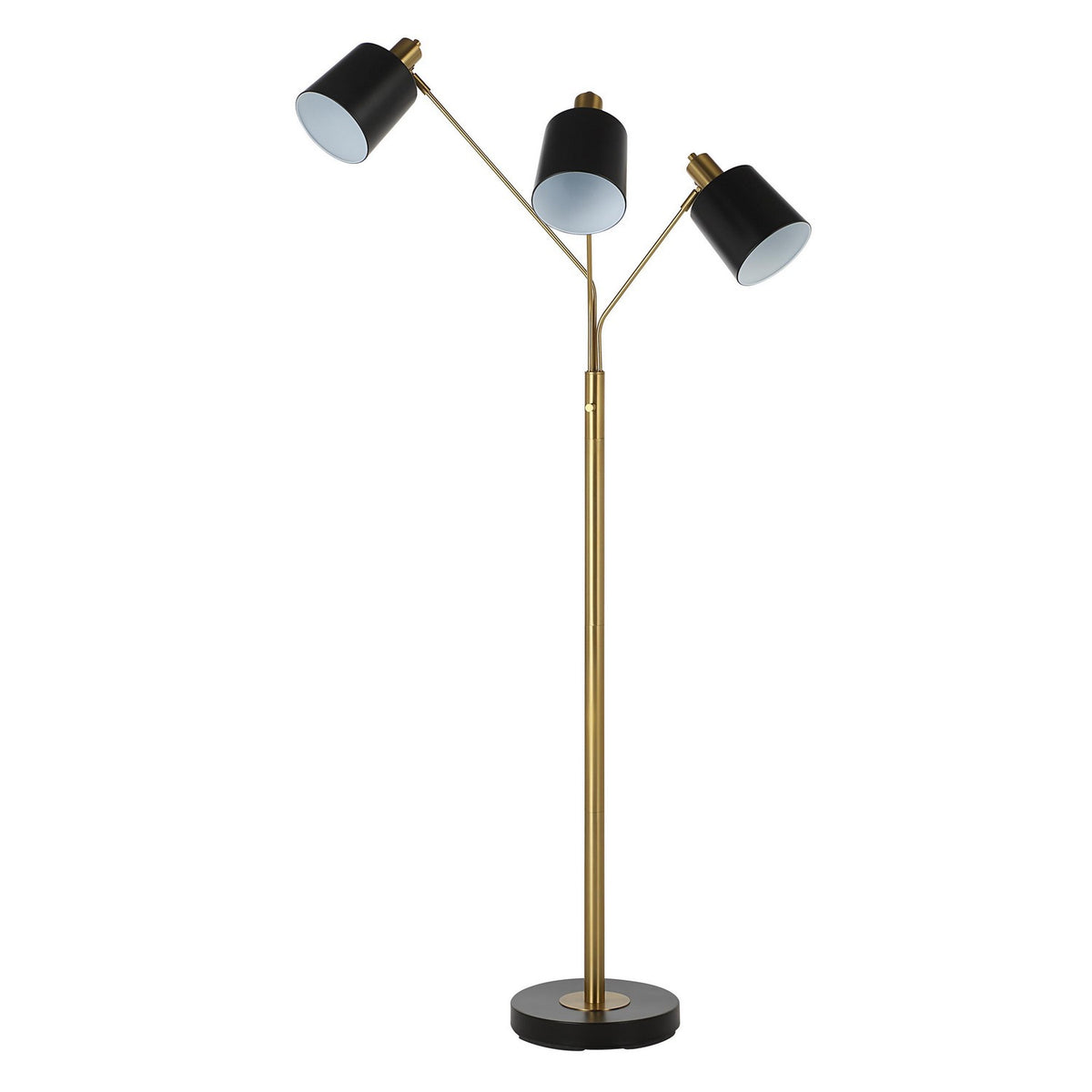 Renwil Canada - LPF3169 - Three Light Floor Lamp - Meander - Brass