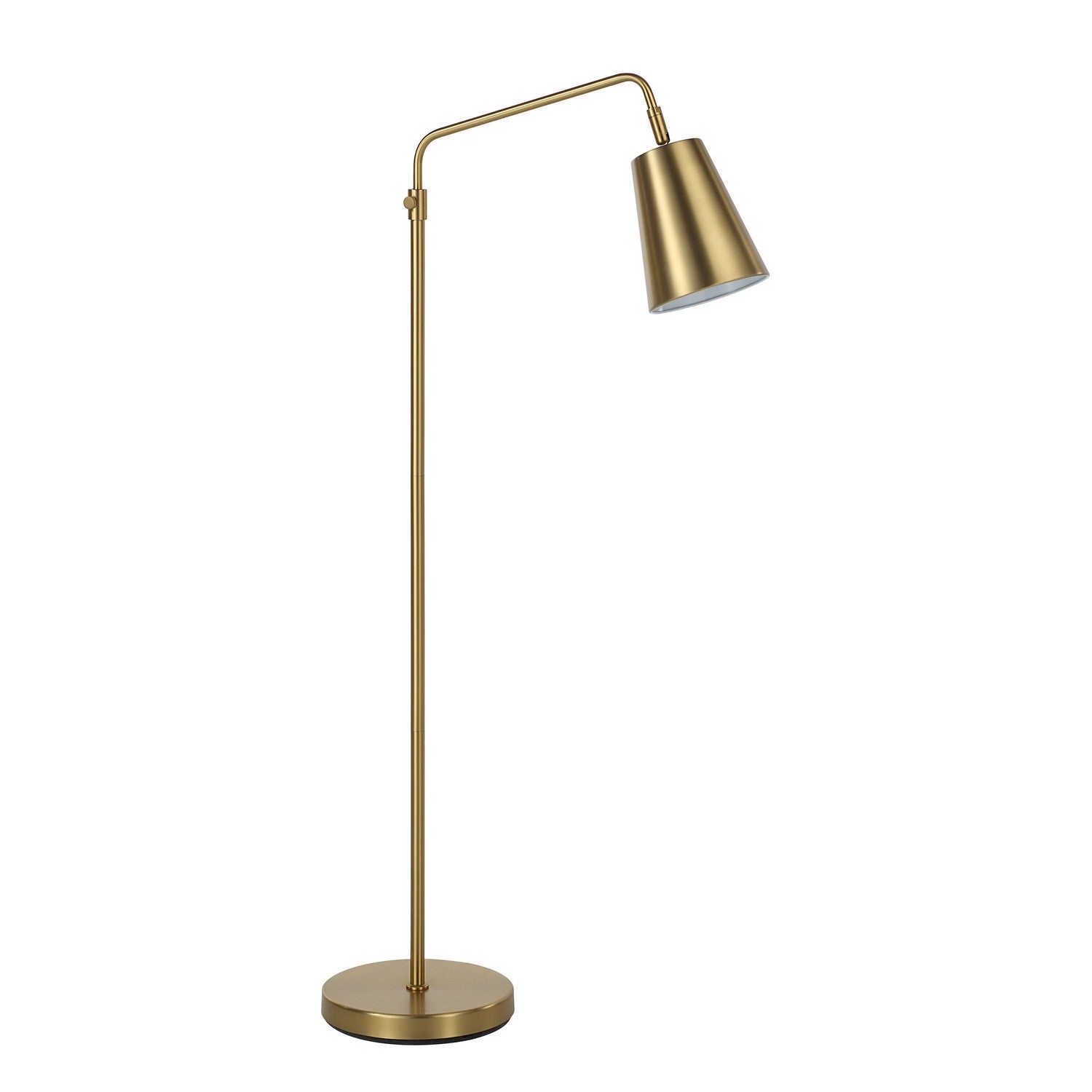 Renwil Canada - LPF3179 - Lampadaire à une lumière - Vidura - Laiton
