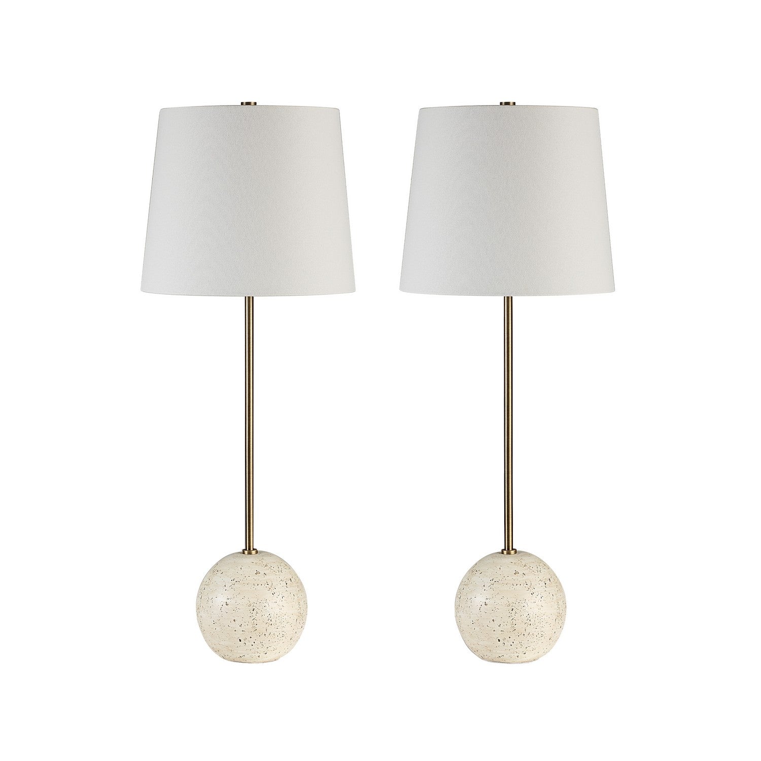Renwil Canada - LPT1289-SET2 - Two Light Table Lamp - Davide - Cream