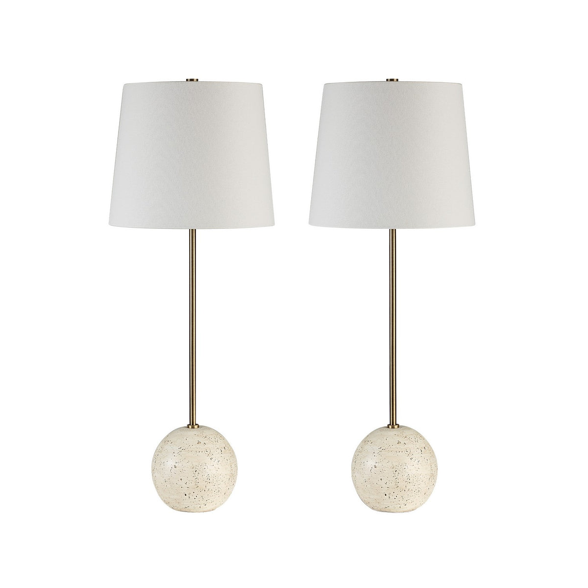 Renwil Canada - LPT1289-SET2 - Two Light Table Lamp - Davide - Cream