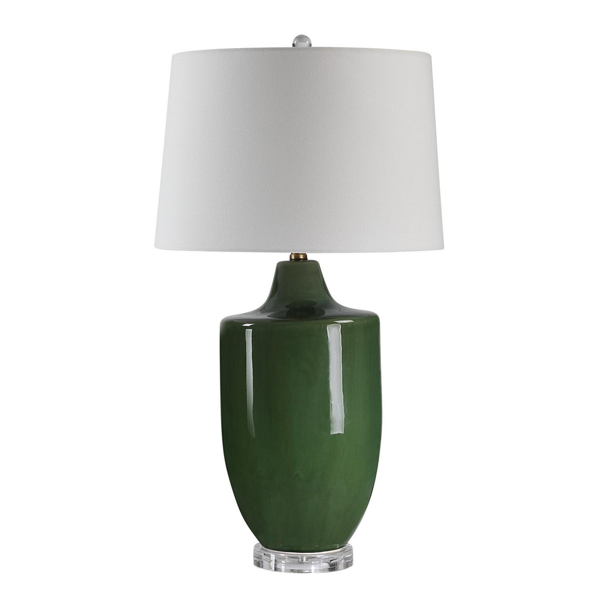 Renwil Canada - LPT1348 - One Light Table Lamp - Pesca - Crackled Olive Green