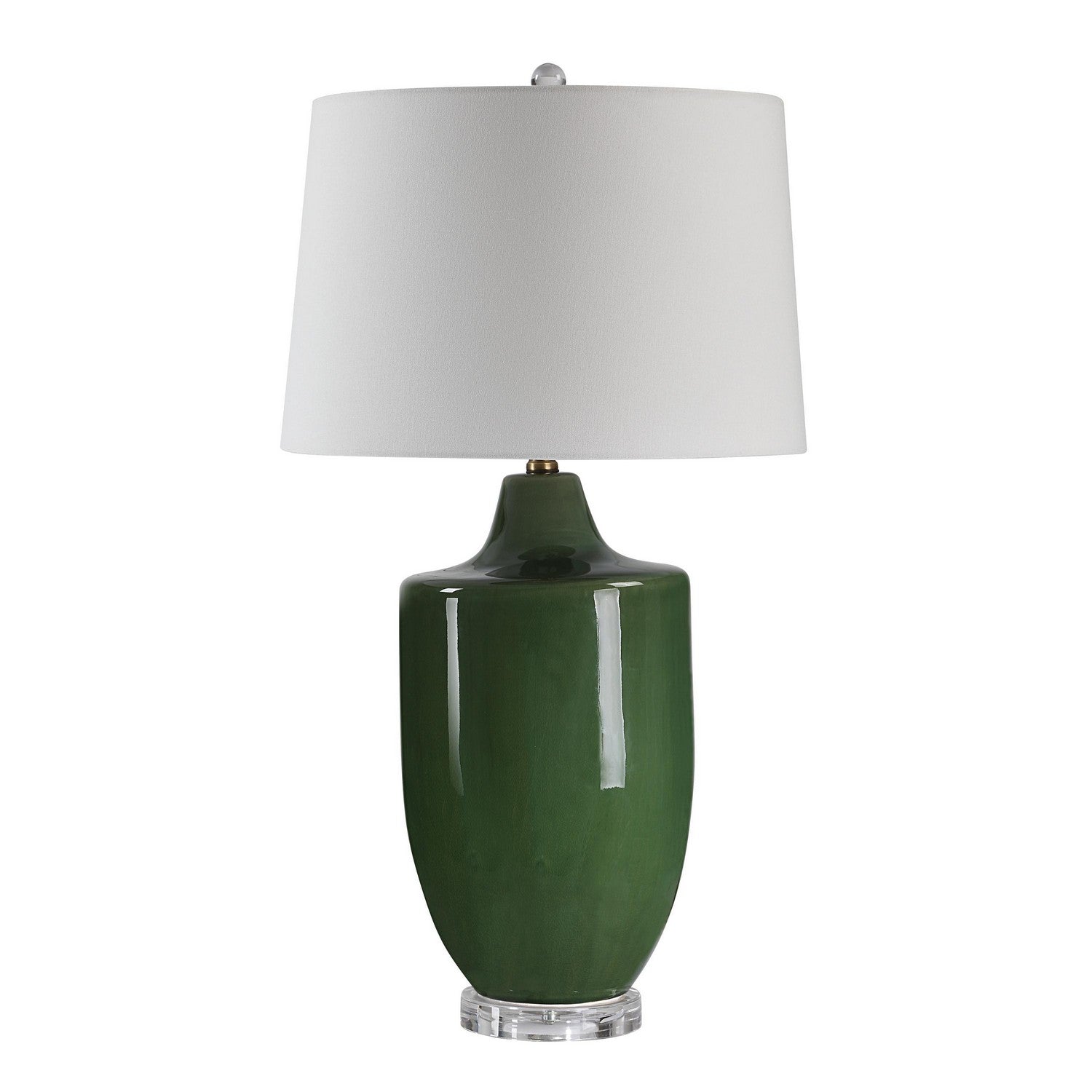Renwil Canada - LPT1348 - One Light Table Lamp - Pesca - Crackled Olive Green