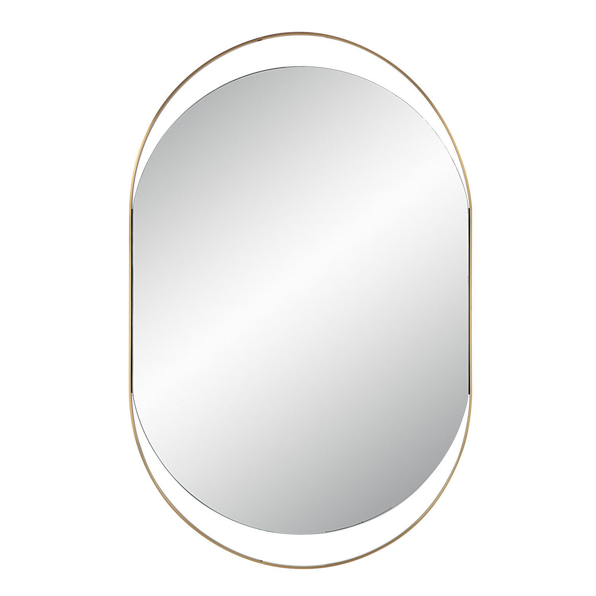 Renwil Canada - MT2629 - Mirror - Ecru - Satin Brass