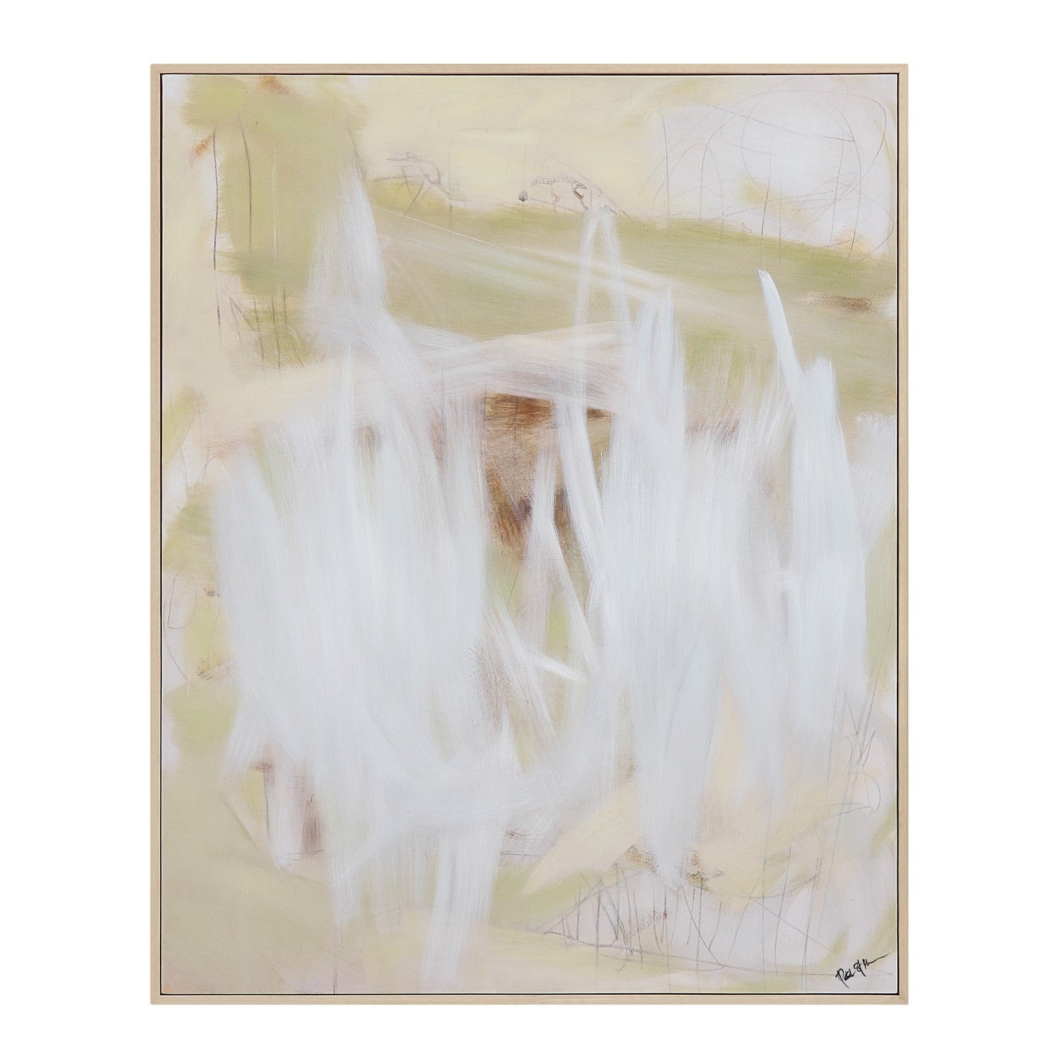 Renwil Canada - OL2139 - Canvas Art - Bonnet - Oak