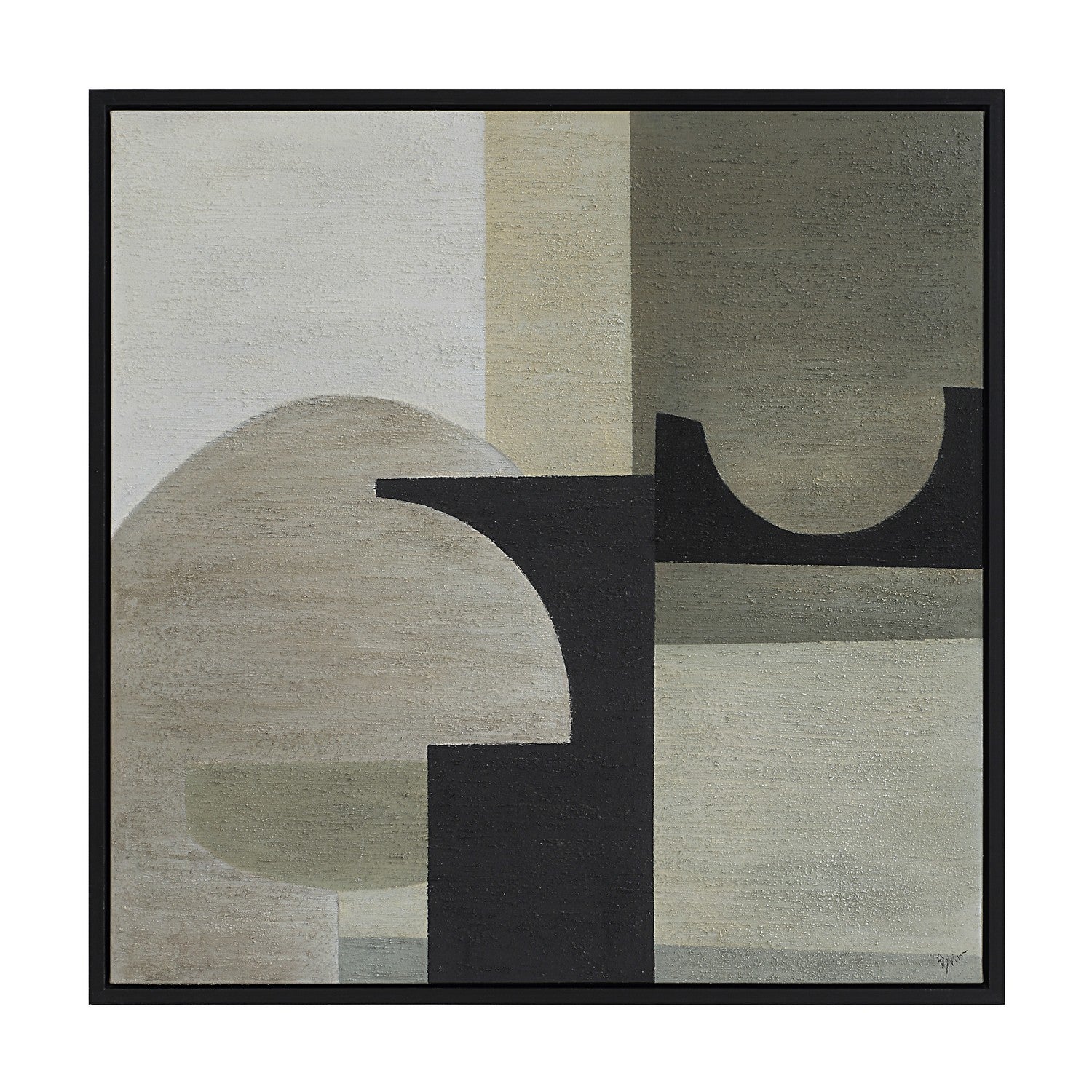 Renwil Canada - OL2172 - Canvas Art - Gladiolus - Painted Black