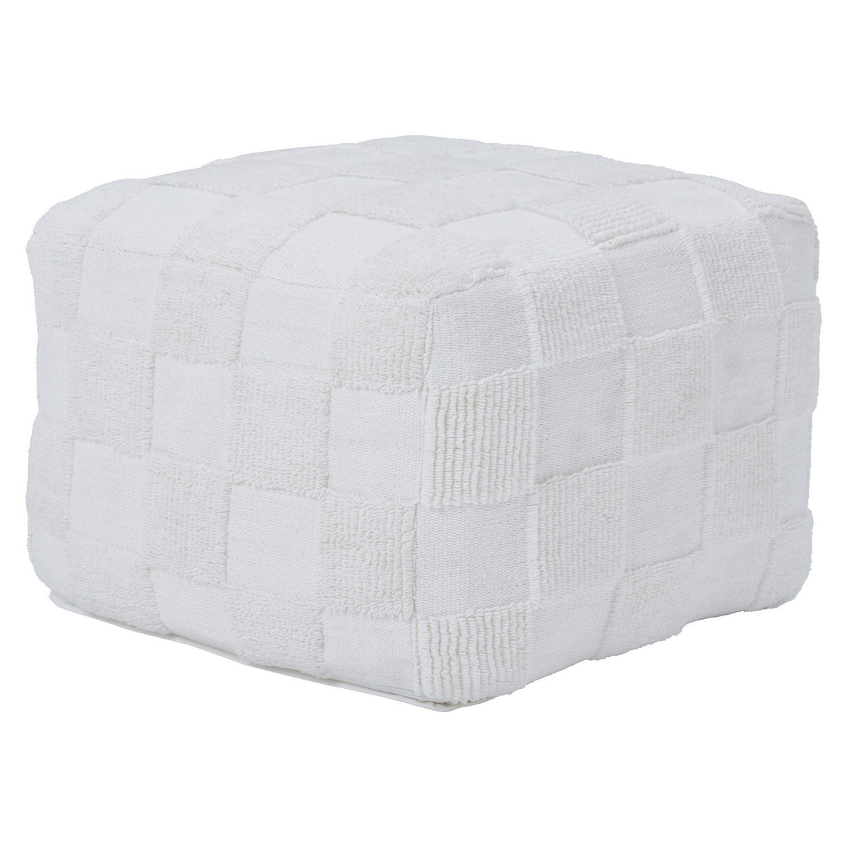 Renwil Canada - PF044 - Pouf - Payne - Ivory