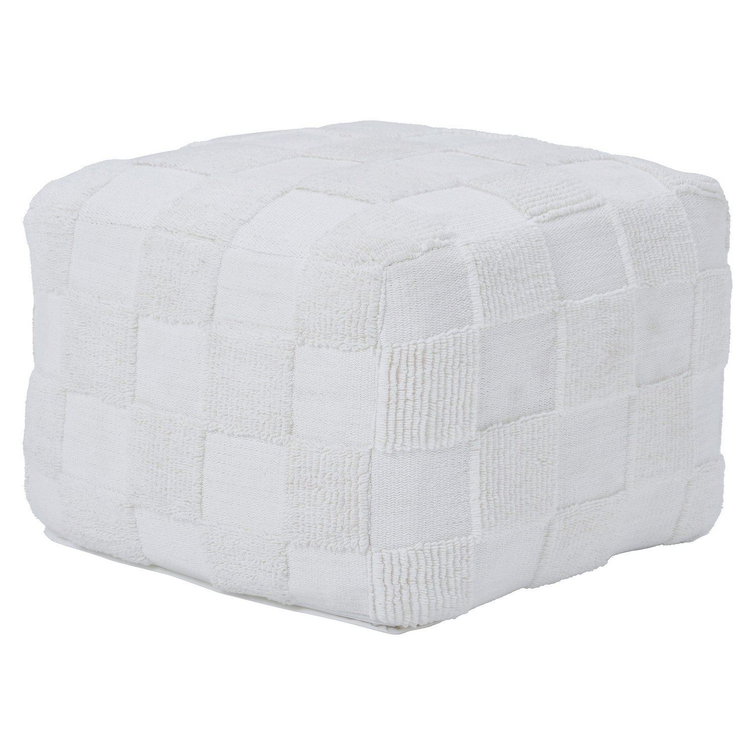 Renwil Canada - PF044 - Pouf - Payne - Ivory