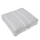 Renwil Canada - PF047 - Floor Pouf - Rousseau - Light Grey/ Ivory
