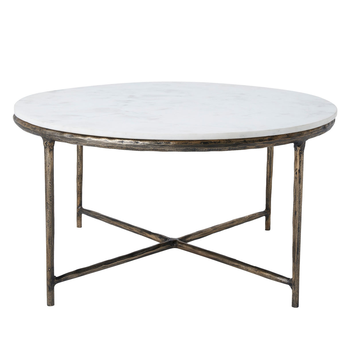 Renwil Canada - TA485 - Coffee Table - Pearse - Antique Brass