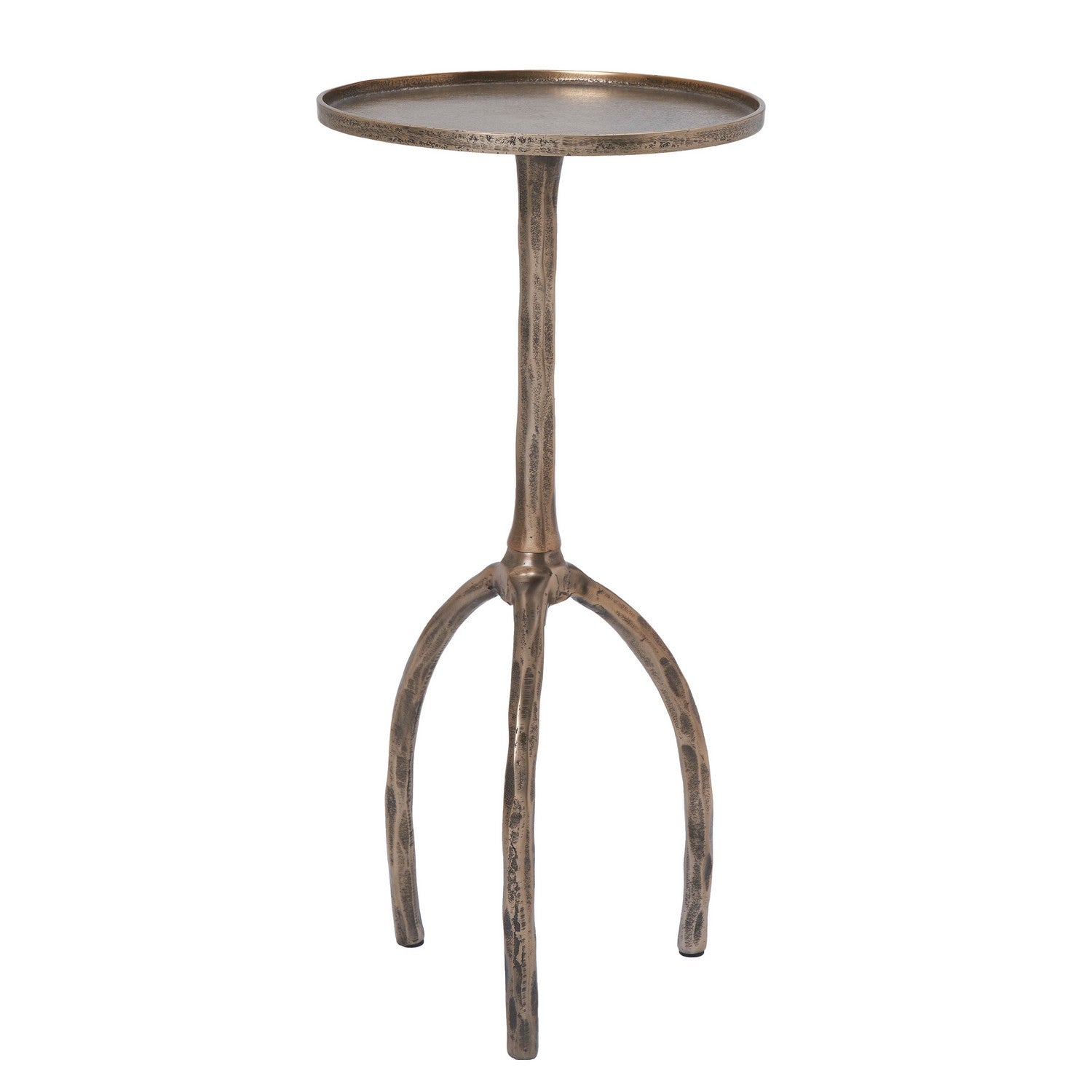 Renwil Canada - TA488 - Side Table - Dunn - Antique Brass