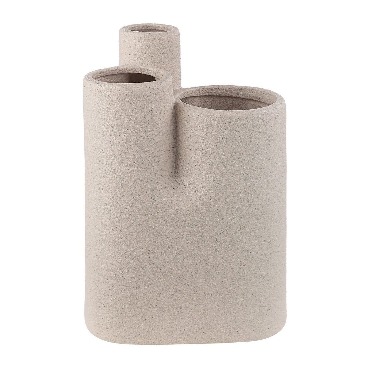Renwil Canada - VAS256 - Vase - Fontaine - Textured Matte Ivory
