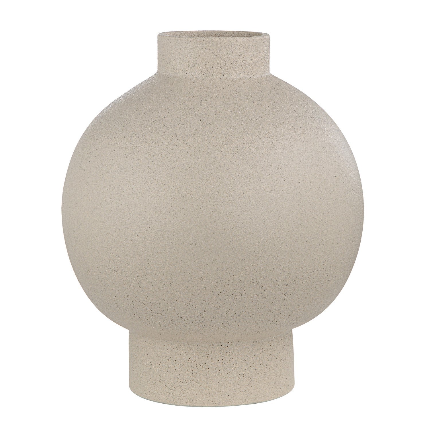 Renwil Canada - VAS259 - Vase - Lamoureux - Textured Matte Ivory