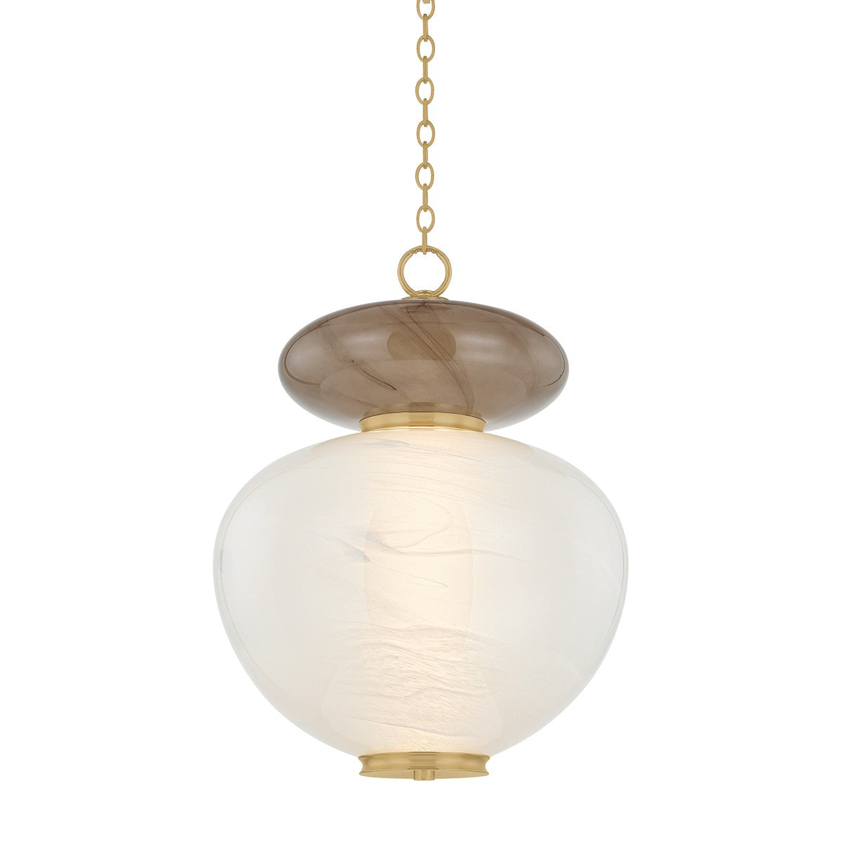 Corbett Lighting Canada - 498-19-VB - DEL Suspension - Syros - Laiton vintage