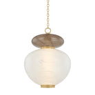 Corbett Lighting Canada - 498-19-VB - DEL Suspension - Syros - Laiton vintage