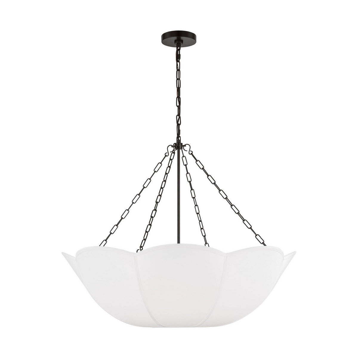 Visual Comfort Studio Canada - AC1174AI - Four Light Chandelier - Stassi - Aged Iron