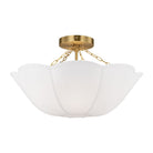 Visual Comfort Studio Canada - AF1212BBS - Two Light Semi Flush Mount - Stassi - Burnished Brass