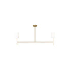 Visual Comfort Studio Canada - BC1012BBS - Two Light Linear Chandelier - Key - Burnished Brass