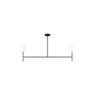 Visual Comfort Studio Canada - BC1012MBK - Two Light Linear Chandelier - Key - Midnight Black