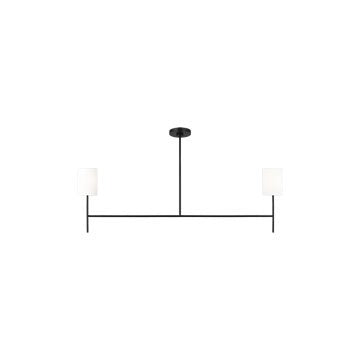 Visual Comfort Studio Canada - BC1012BBS - Two Light Linear Chandelier - Key - Burnished Brass
