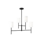 Visual Comfort Studio Canada - BC1024MBK - Four Light Chandelier - Key - Midnight Black