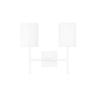 Visual Comfort Studio Canada - BW1012MWT - Two Light Wall Sconce - Key - Matte White