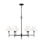 Visual Comfort Studio Canada - CC1776AI - Six Light Chandelier - Ridgewood - Aged Iron
