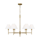 Visual Comfort Studio Canada - CC1776BBS - Six Light Chandelier - Ridgewood - Burnished Brass
