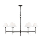 Visual Comfort Studio Canada - CC1786AI - Six Light Chandelier - Ridgewood - Aged Iron