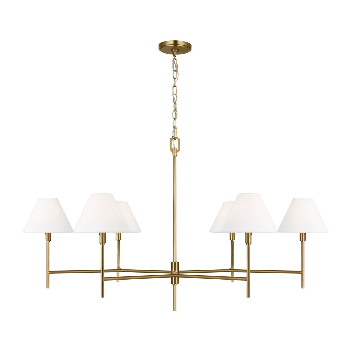 Visual Comfort Studio Canada - CC1786BBS - Six Light Chandelier - Ridgewood - Burnished Brass