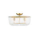 Visual Comfort Studio Canada - CF1144BBS - Four Light Flush Mount - Pierce - Burnished Brass