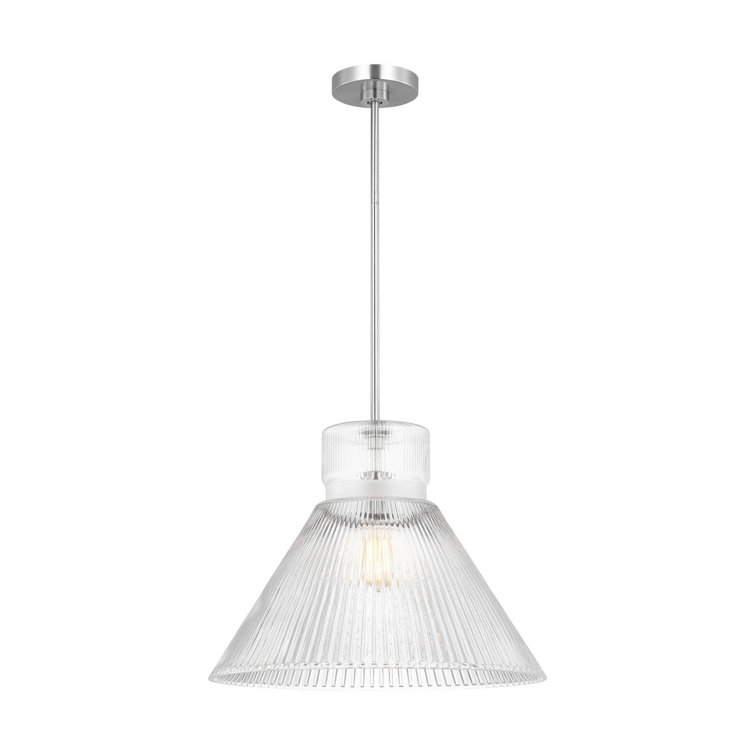 Visual Comfort Studio Canada - DJP1201BS - One Light Pendant - Liouet - Brushed Nickel