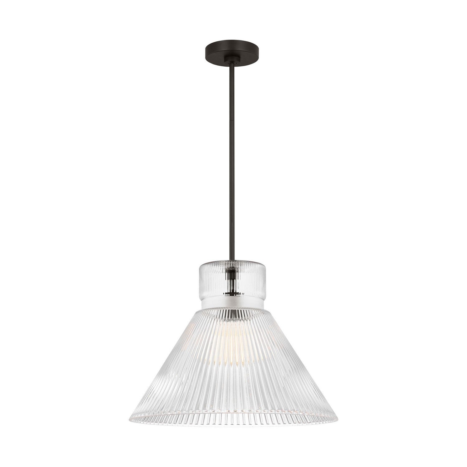 Visual Comfort Studio Canada - DJP1201MBK - One Light Pendant - Liouet - Midnight Black
