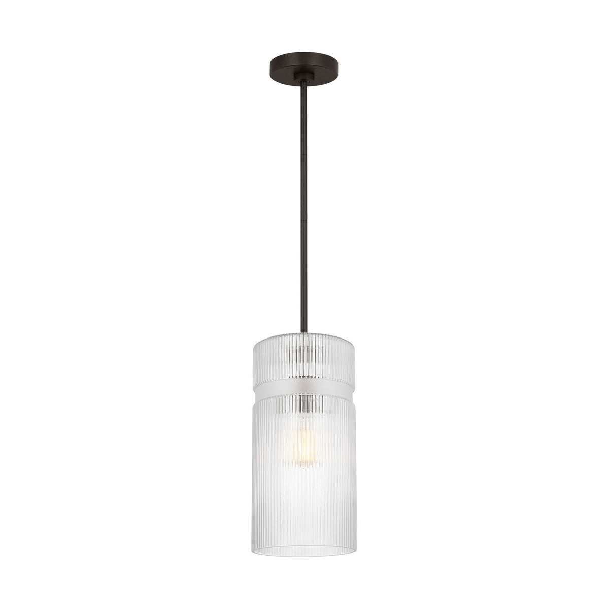 Visual Comfort Studio Canada - DJP1211MBK - One Light Pendant - Liouet - Midnight Black